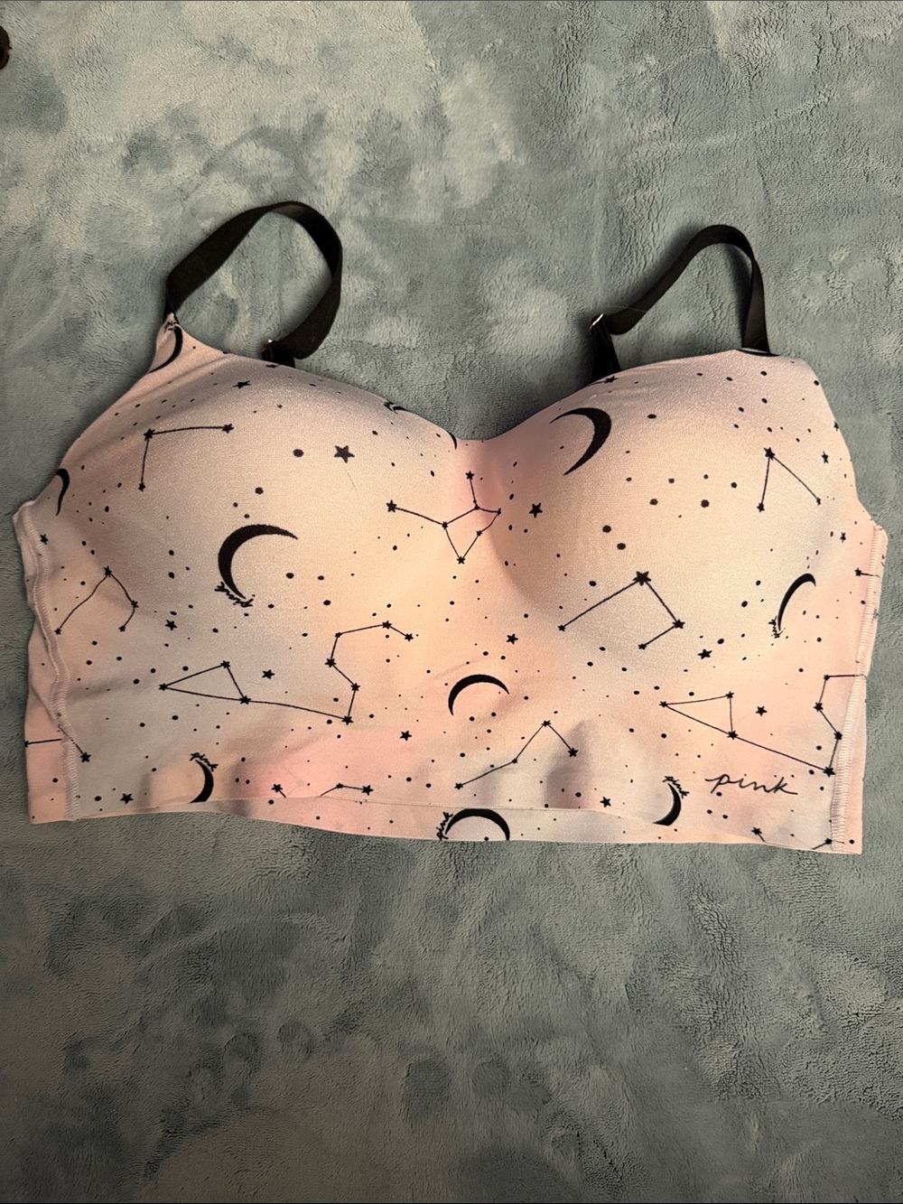 Pink Constellation sports Bra XL